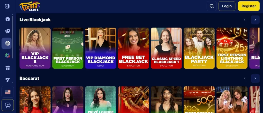 Live Blackjack